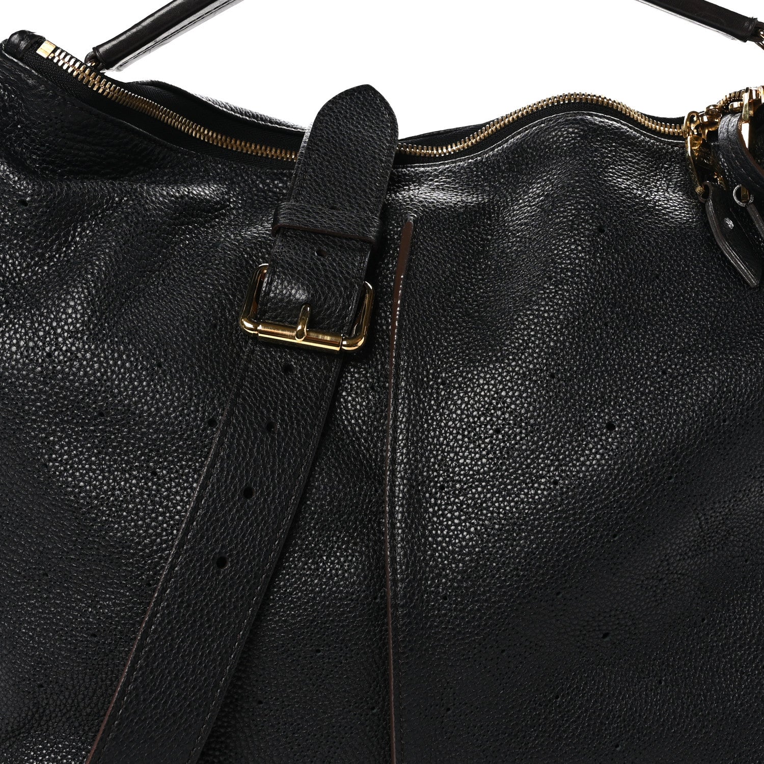 Louis Vuitton Mahina Selene MM Black 8 of 10