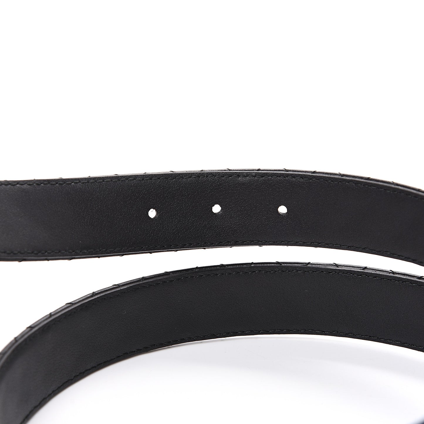 Calfskin Trapuntata Zumi 30mm Belt 85 34 Black