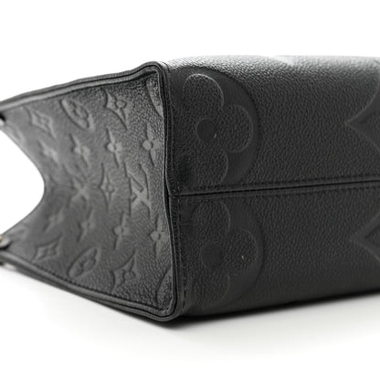 Louis Vuitton Empreinte Monogram Giant Onthego PM Black 8 of 9