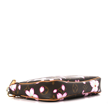 Louis Vuitton Monogram Cherry Blossom Pochette Accessories Brown 3 of 9