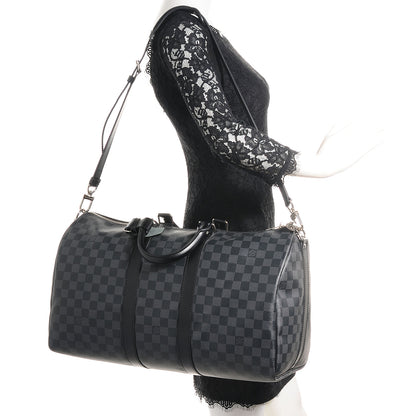Louis Vuitton Damier Graphite Keepall Bandouliere 45 2 of 7