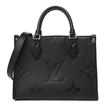 Louis Vuitton Empreinte Monogram Giant Onthego PM Black 1 of 10
