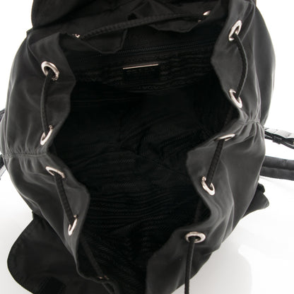 Prada Nylon Vela Medium Backpack Black 5 of 7