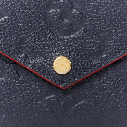 Louis Vuitton Empreinte Recto Verso Card Holder Marine Rouge 8 of 9