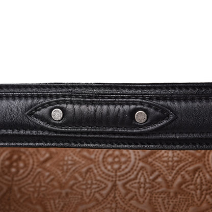 Louis Vuitton Lambskin Antheia Hobo PM Caramel 9 of 13