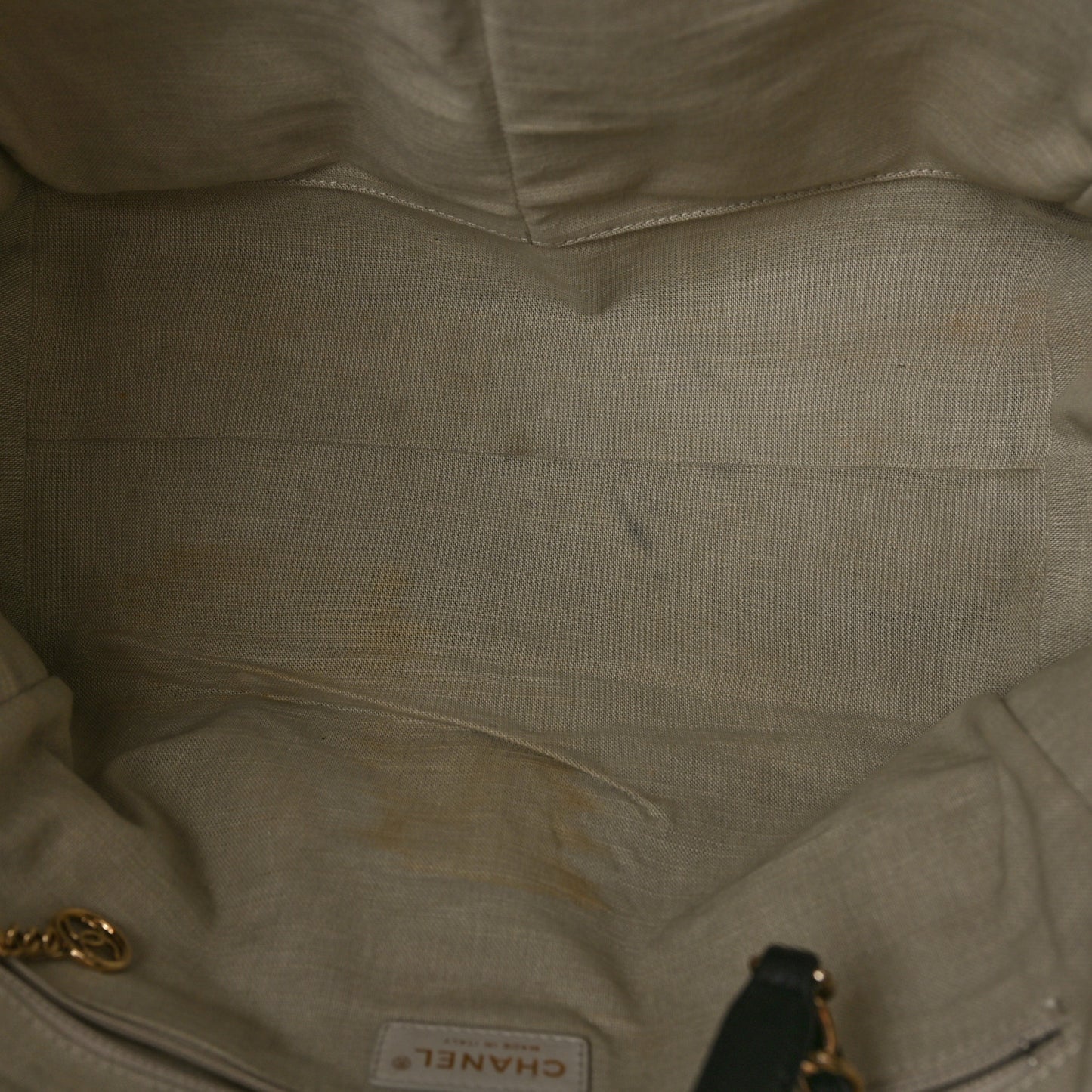 Mixed Fibers Large Deauville Tote Black