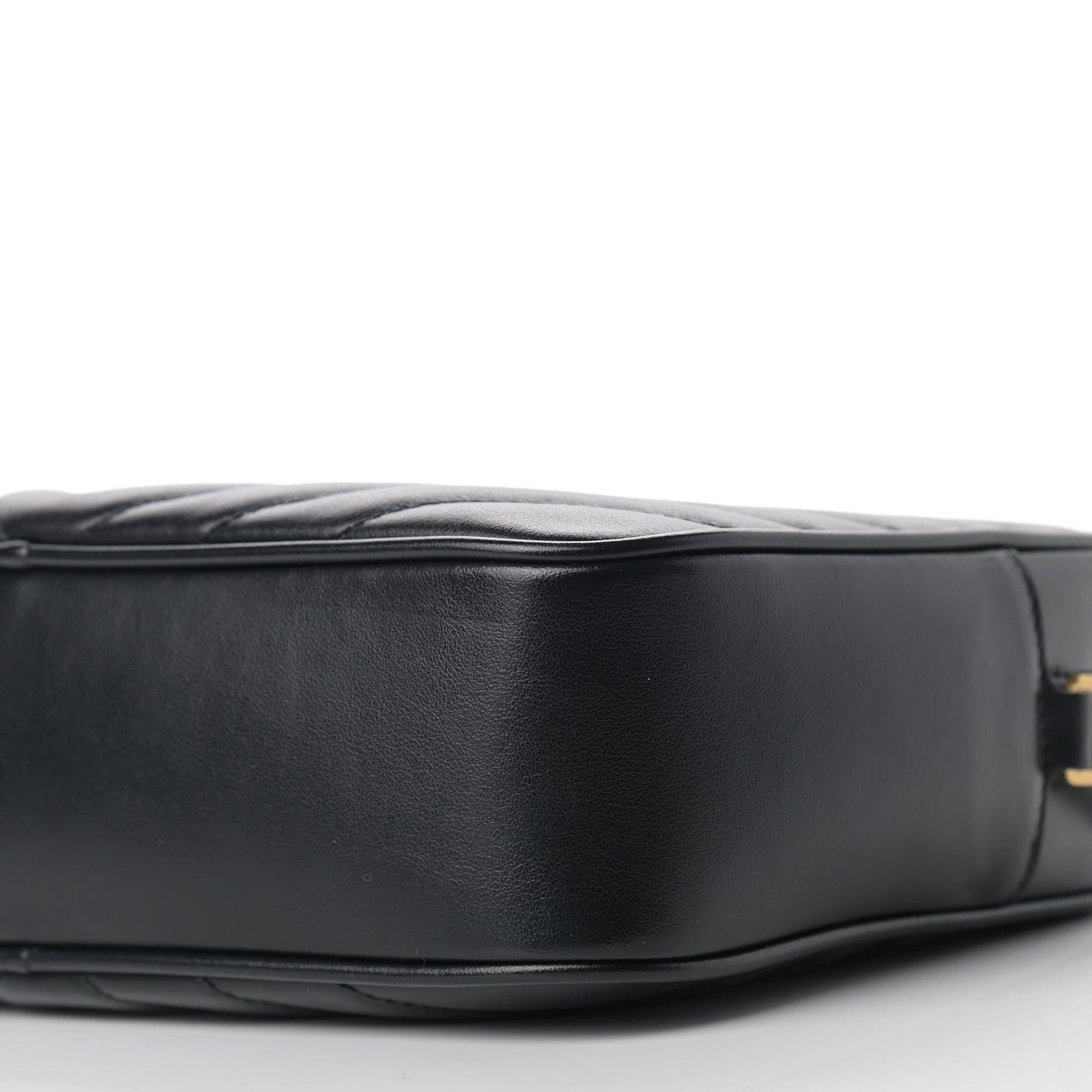 Calfskin Matelasse Monogram Lou Camera Bag Black