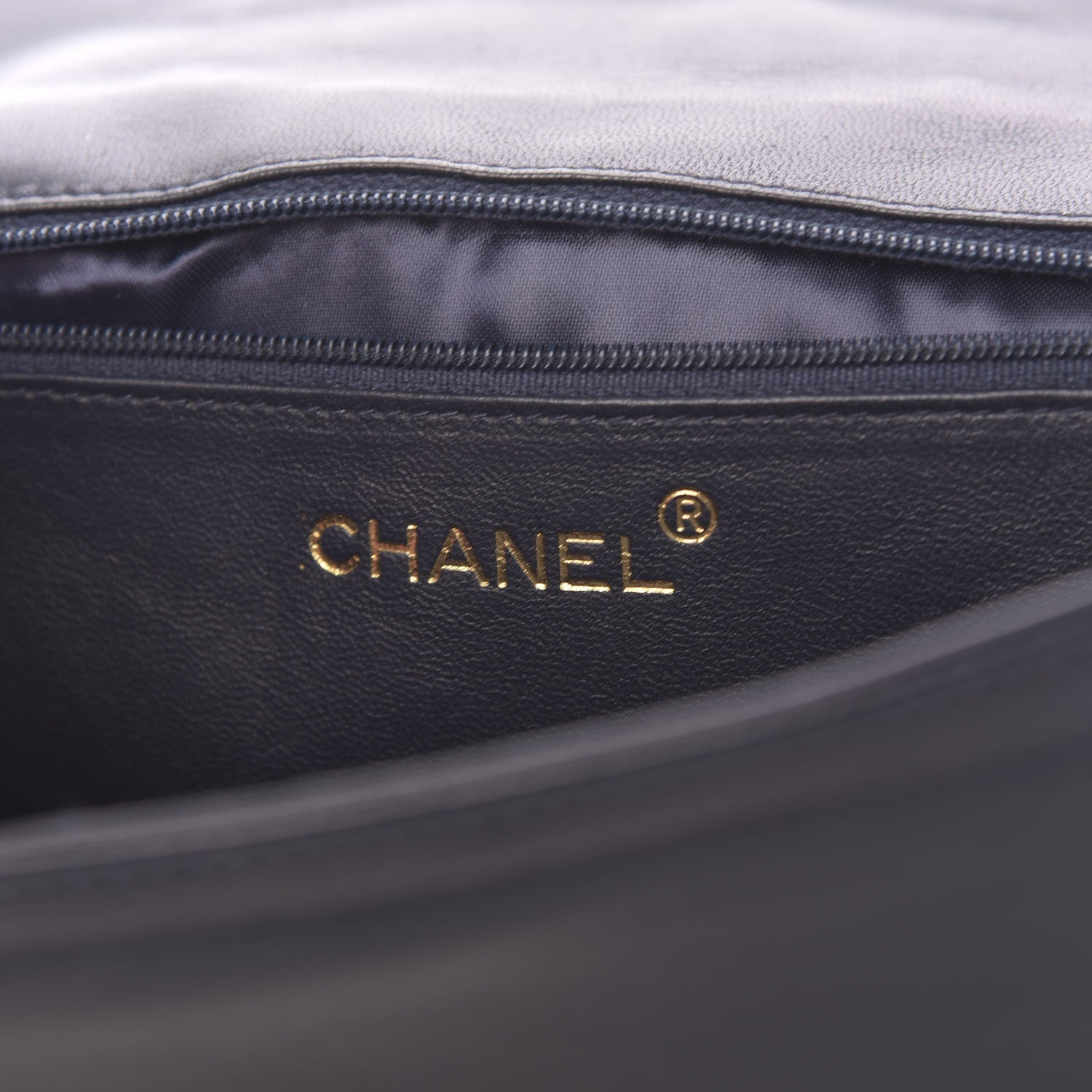 Chanel Lambskin Quilted Small CC Single Flap Bag Navy 6 of 13