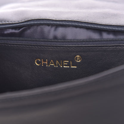 Chanel Lambskin Quilted Small CC Single Flap Bag Navy 6 of 13