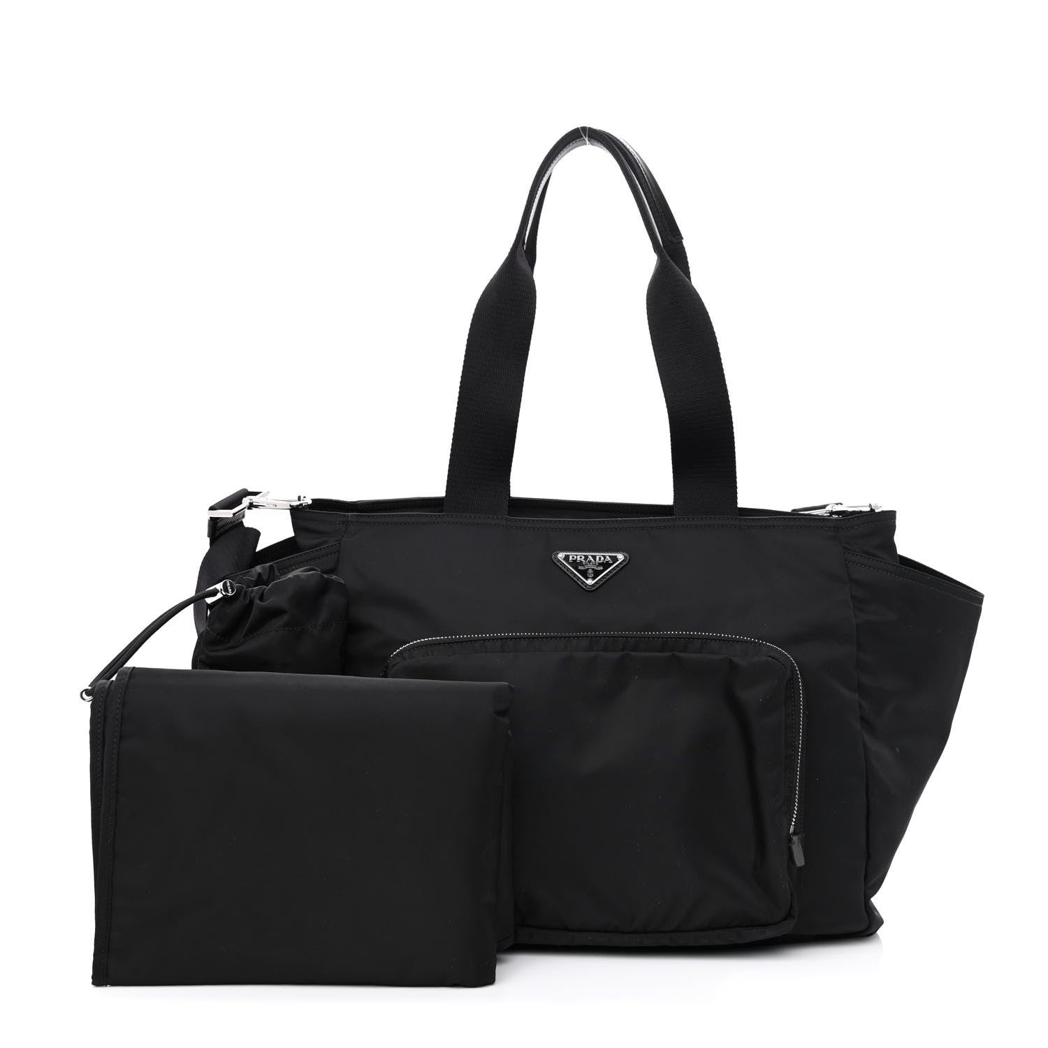 Prada Nylon Vela Baby Bag Black 1 of 13
