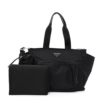 Prada Nylon Vela Baby Bag Black 1 of 13