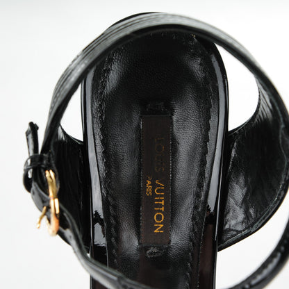 Louis Vuitton Cambronne Cross Sandal 35.5 Black 7 of 7