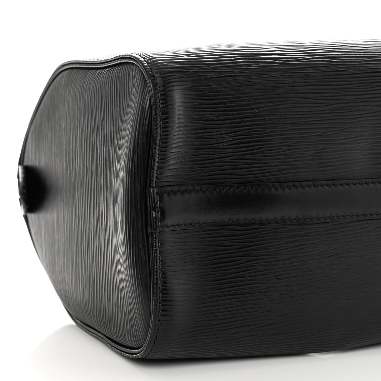 Louis Vuitton Epi Speedy 25 Black 8 of 11
