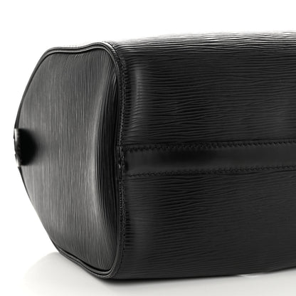 Louis Vuitton Epi Speedy 25 Black 8 of 11