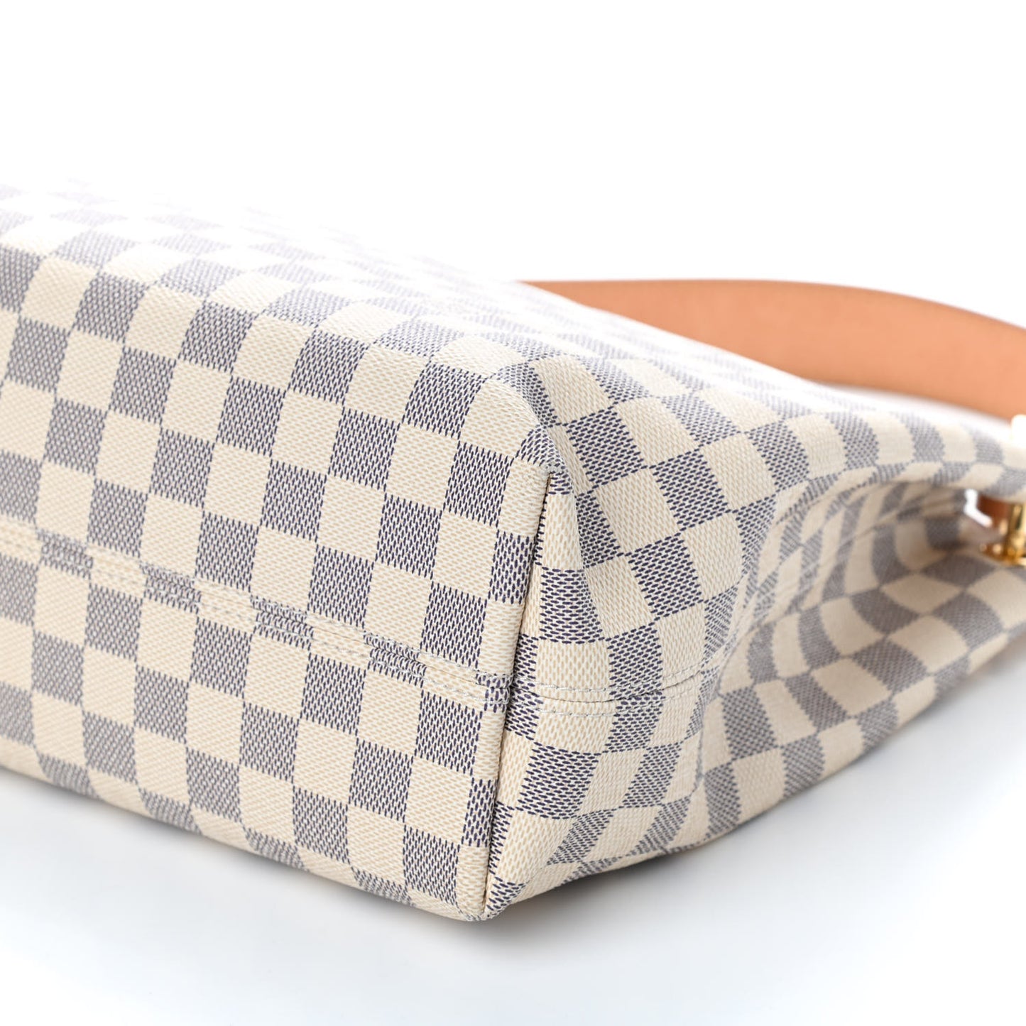 Damier Azur Graceful PM Rose Ballerine
