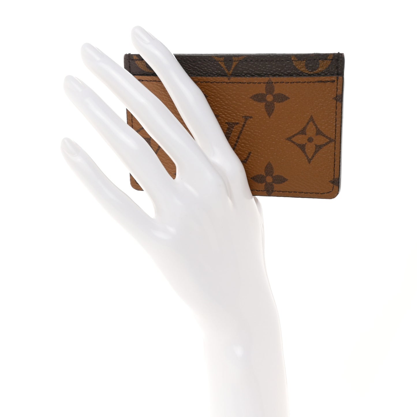 Reverse Monogram Card Holder