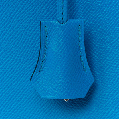 Hermes Epsom Birkin 30 Bleu Frida 31 of 34