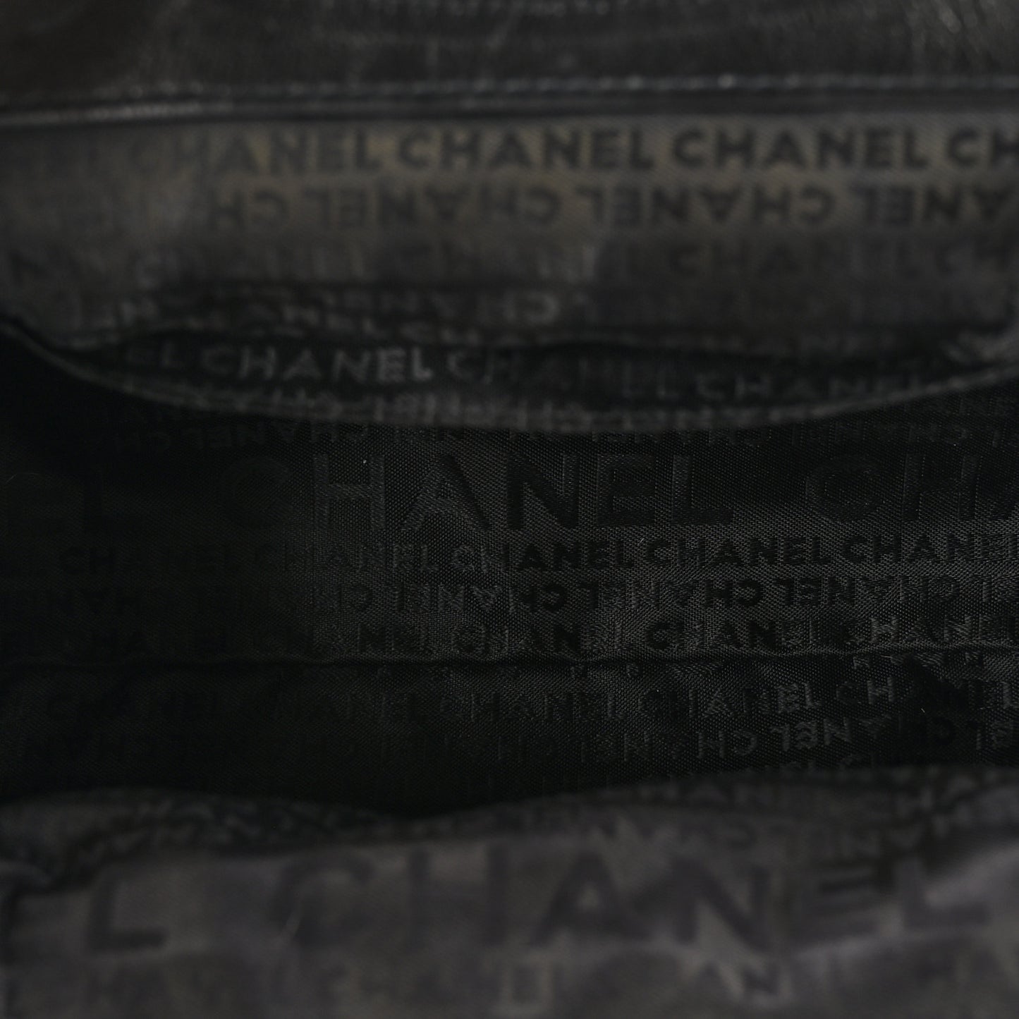 Lambskin Camellia Frame Bag Black