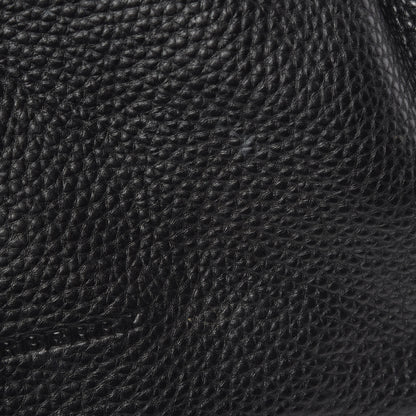 Burberry Grainy Calfskin House Check Medium Maidstone Black 11 of 11