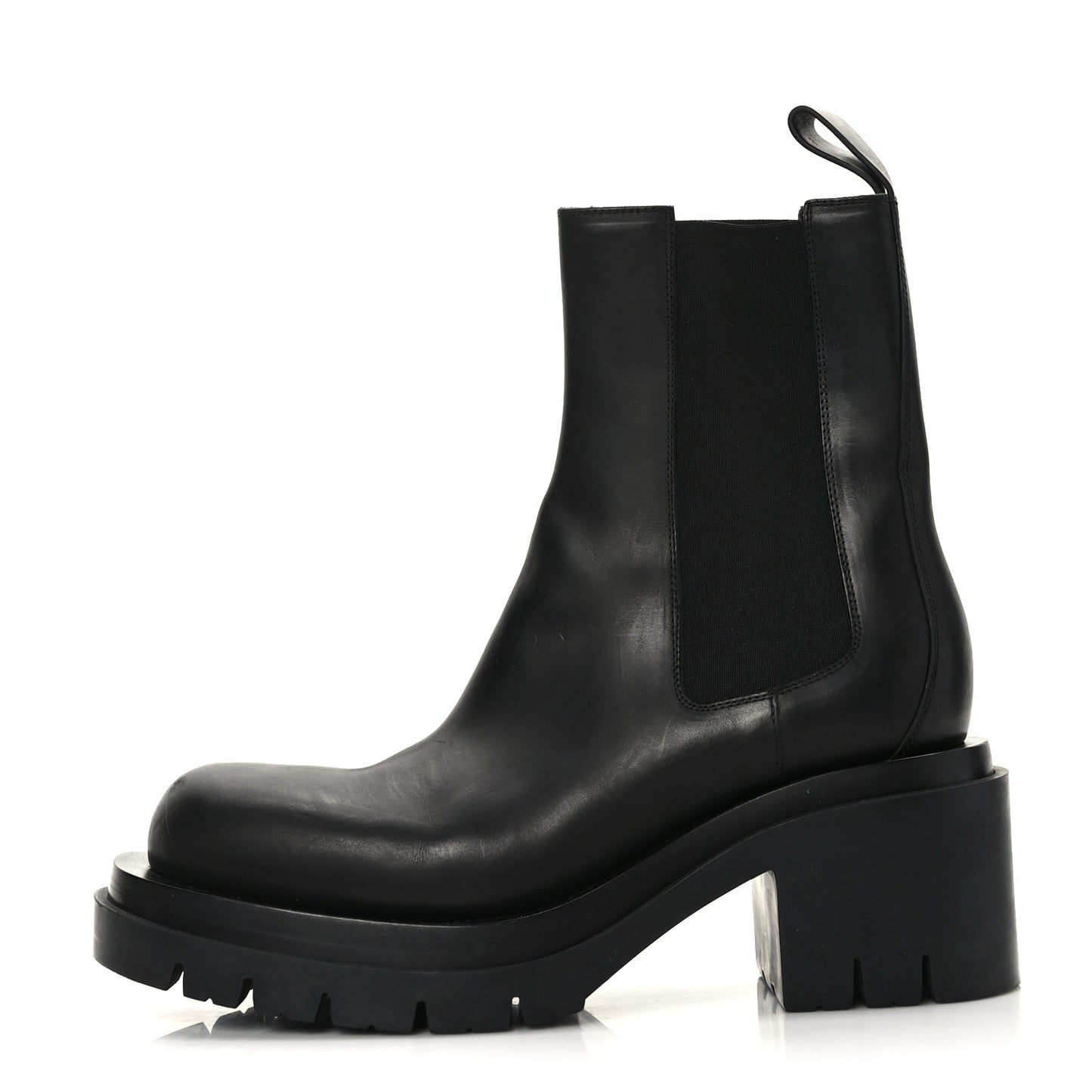 Calfskin The Lug Chelsea 30/70mm Ankle Boots 40 Black