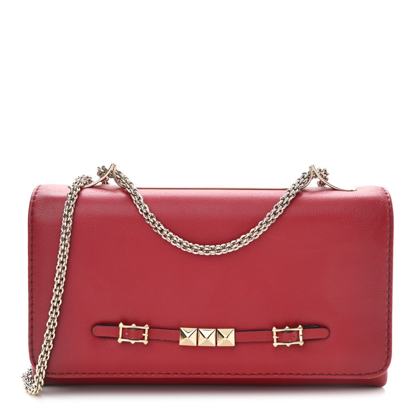 Nappa Va Va Voom Rouge Absolute Shoulder Bag Red