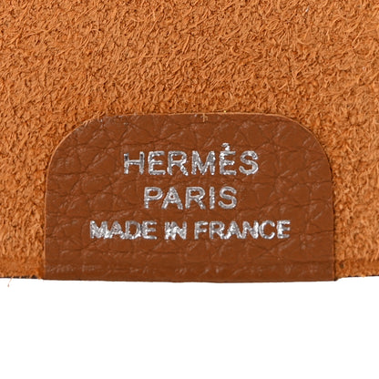 Hermes Togo Ulysse Mini Notebook Cover Gold 7 of 9