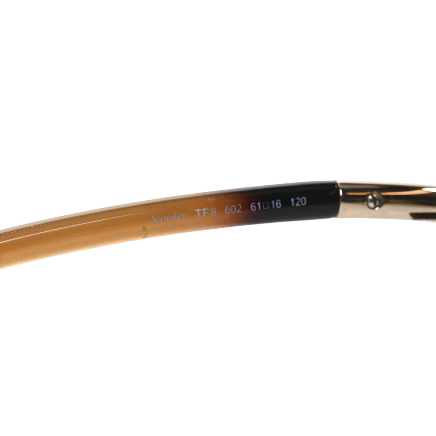 Acetate Jennifer Crossover Sunglasses TF8 Brown