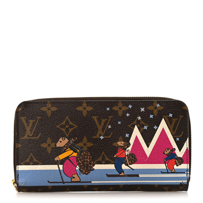 Louis Vuitton Monogram 2018 Christmas Animation Zippy Wallet 1 of 9