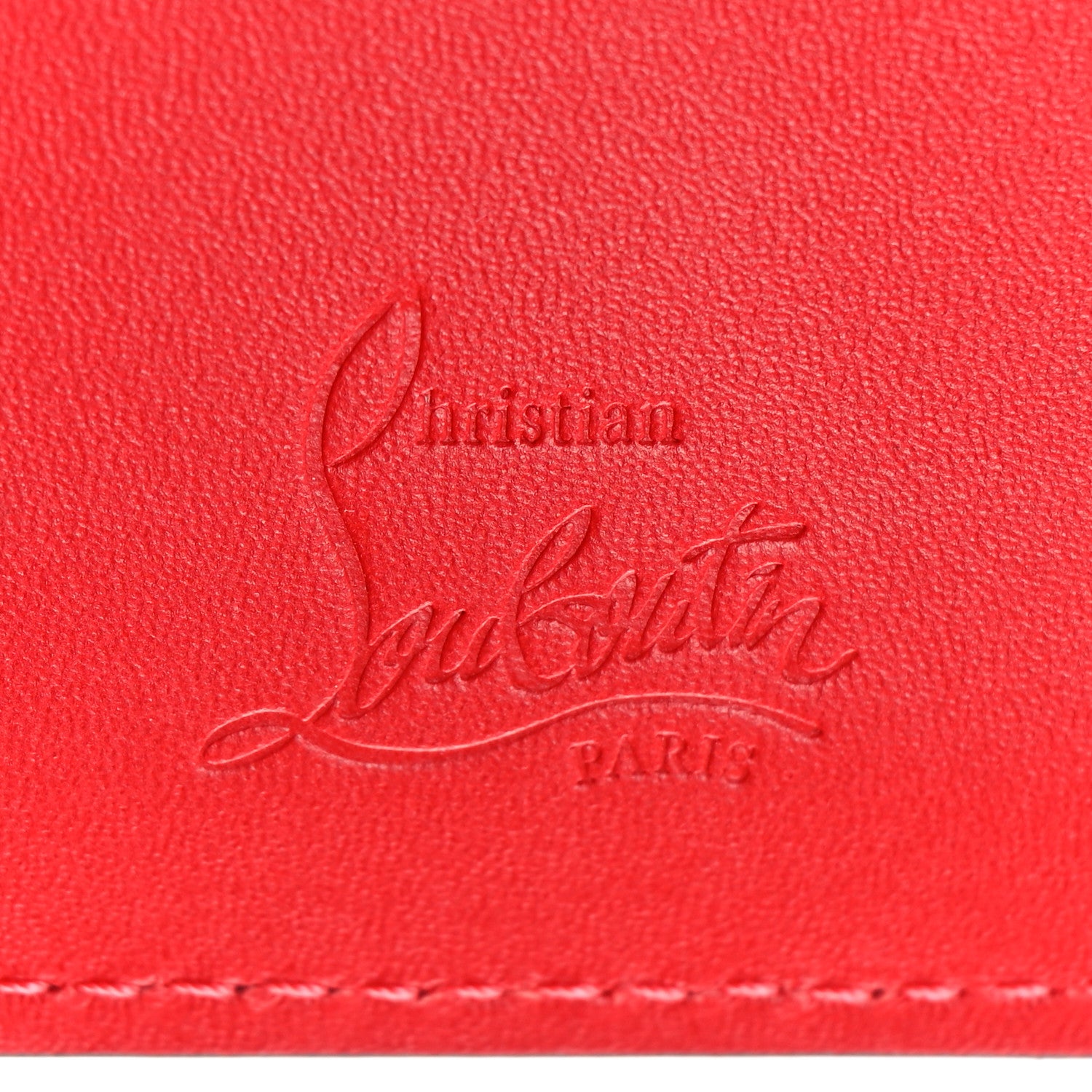 Christian Louboutin Grained Calfskin Sifnos Bi-Fold Wallet Black 6 of 7