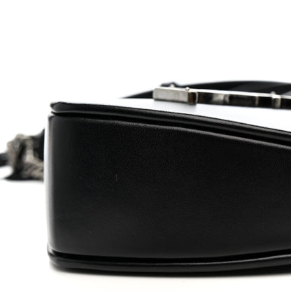 Saint Laurent Calfskin Heart Monogram Crossbody Black 10 of 11