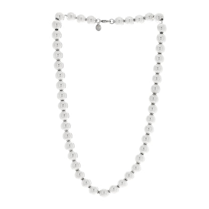 Tiffany Sterling Silver 10mm Hardwear Ball Necklace 2 of 4