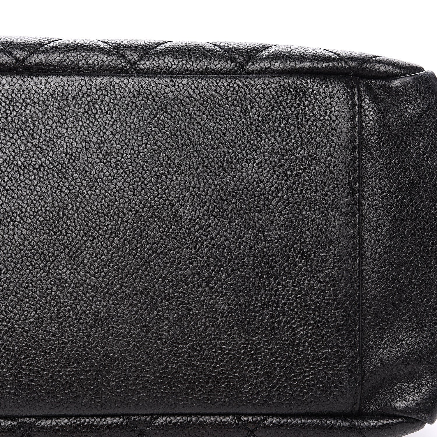 Chanel Caviar Quilted Grand Shopping Tote GST Black 9 of 15