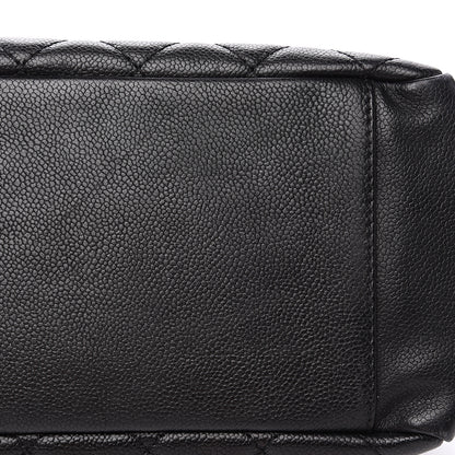 Chanel Caviar Quilted Grand Shopping Tote GST Black 9 of 18