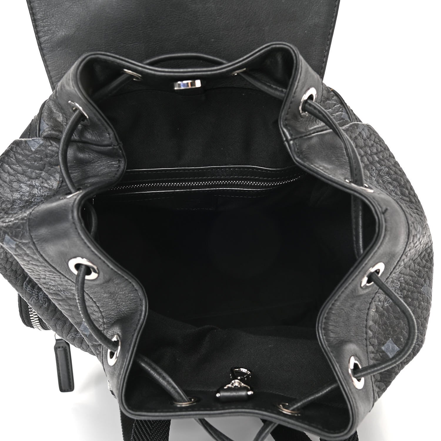 MCM Visetos Brandenburg Backpack Black 5 of 11