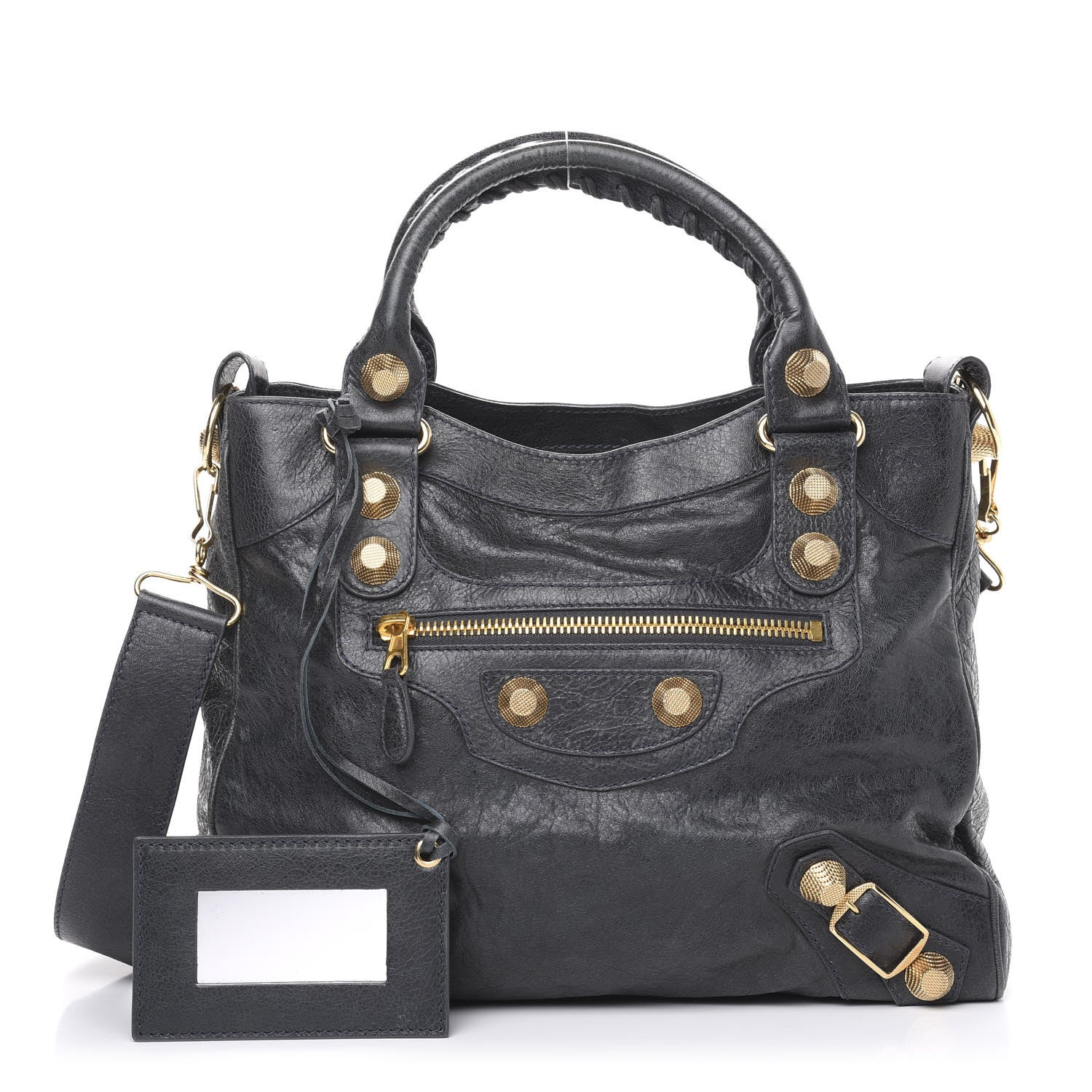 Balenciaga Agneau Giant 21 Gold Hardware Velo Anthracite 1 of 11