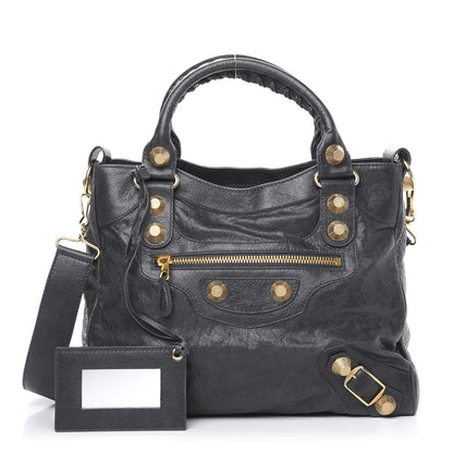 Balenciaga Agneau Giant 21 Gold Hardware Velo Anthracite 1 of 11