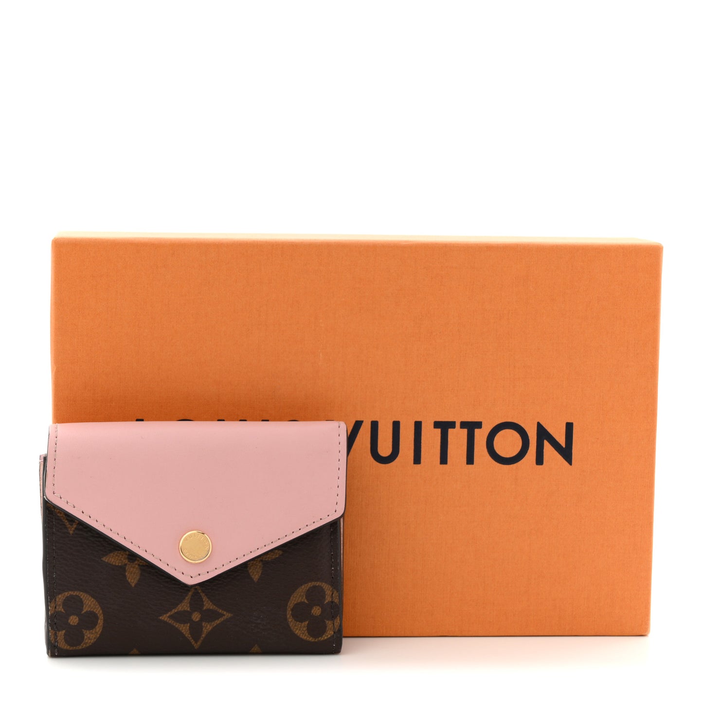 Monogram Zoe Wallet Rose Ballerine