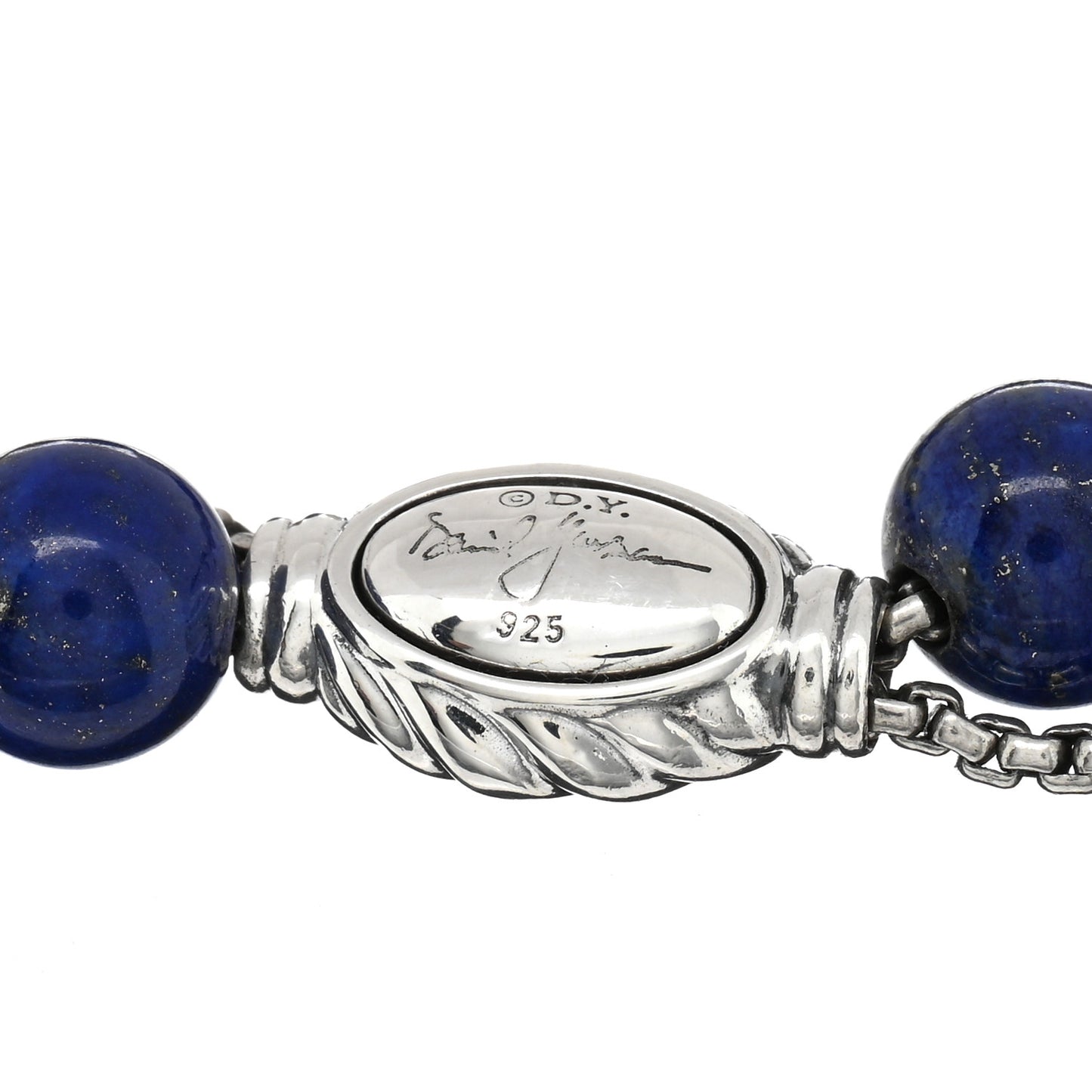 Sterling Silver Lapis Lazuli Labradorite Pearl Spiritual Beads Bracelet