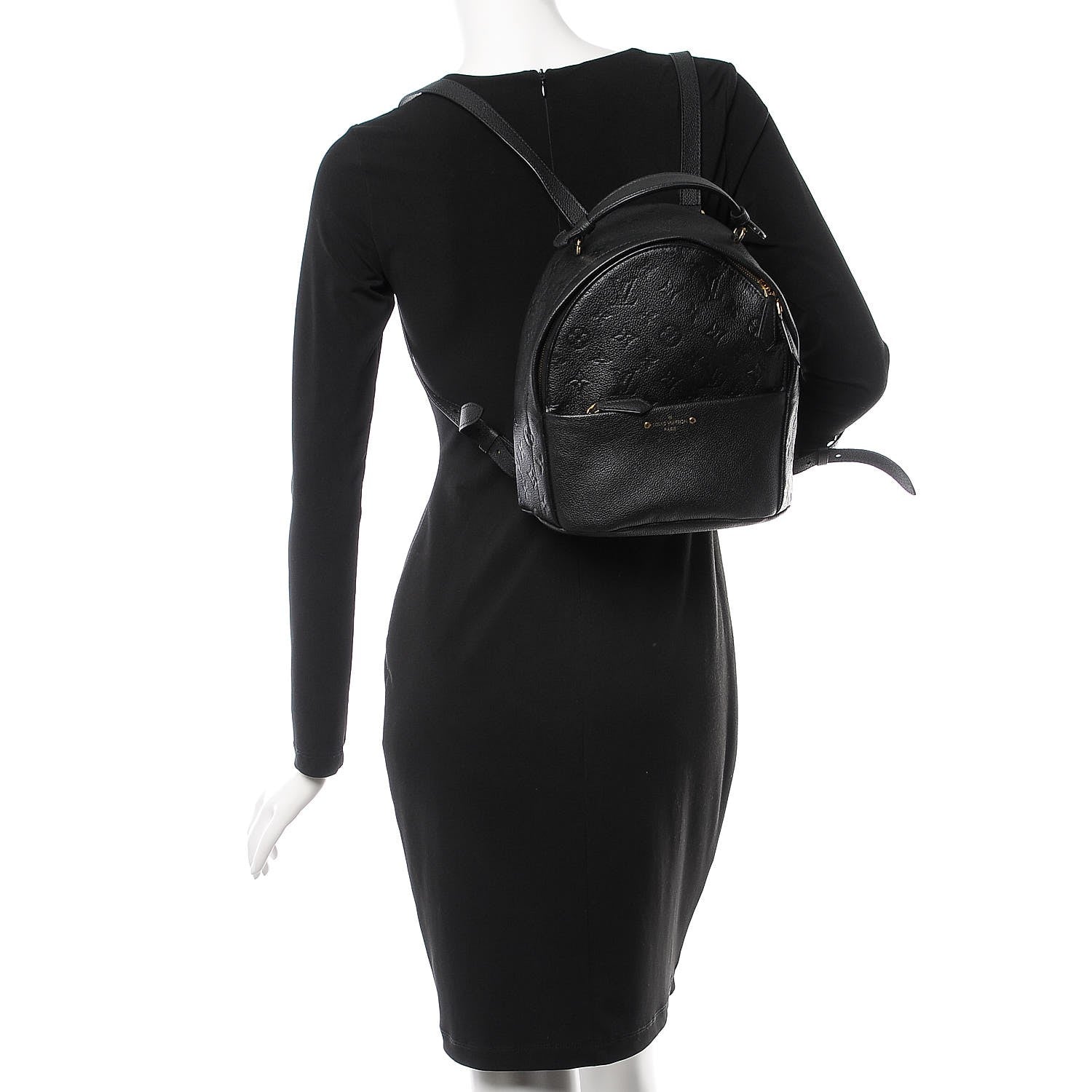 Louis Vuitton Empreinte Sorbonne Backpack Black 2 of 7