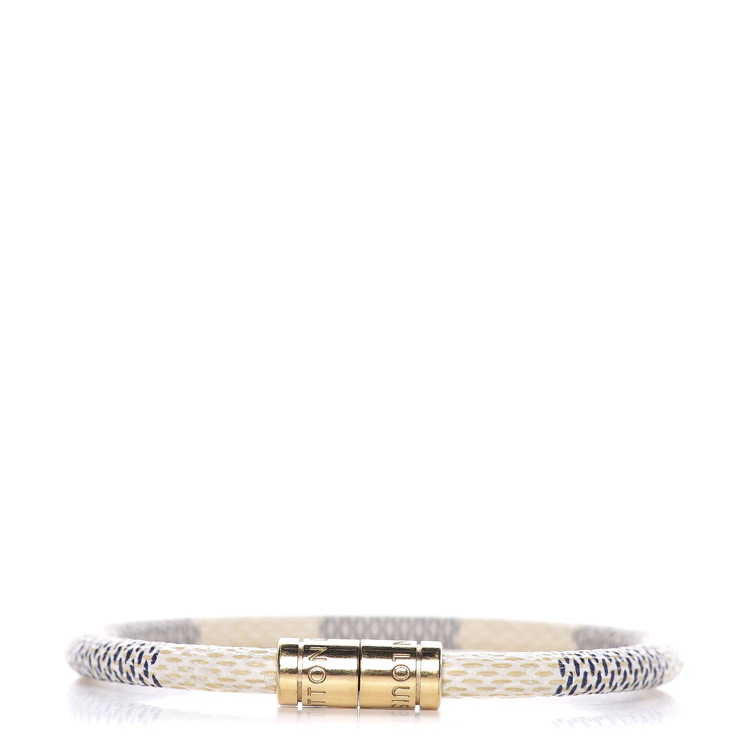 Louis Vuitton Damier Azur Keep It Bracelet 17 1 of 4