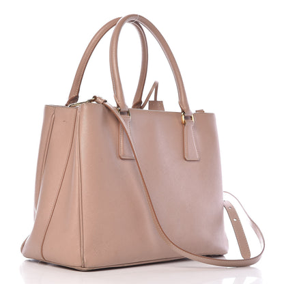 Prada Saffiano Lux Medium Tote Cammeo 3 of 29