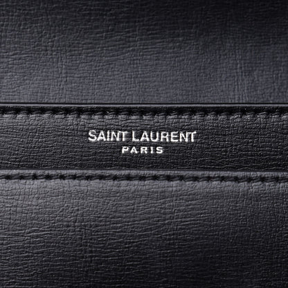 Saint Laurent Calfskin Medium Monogram Sunset Black 6 of 13