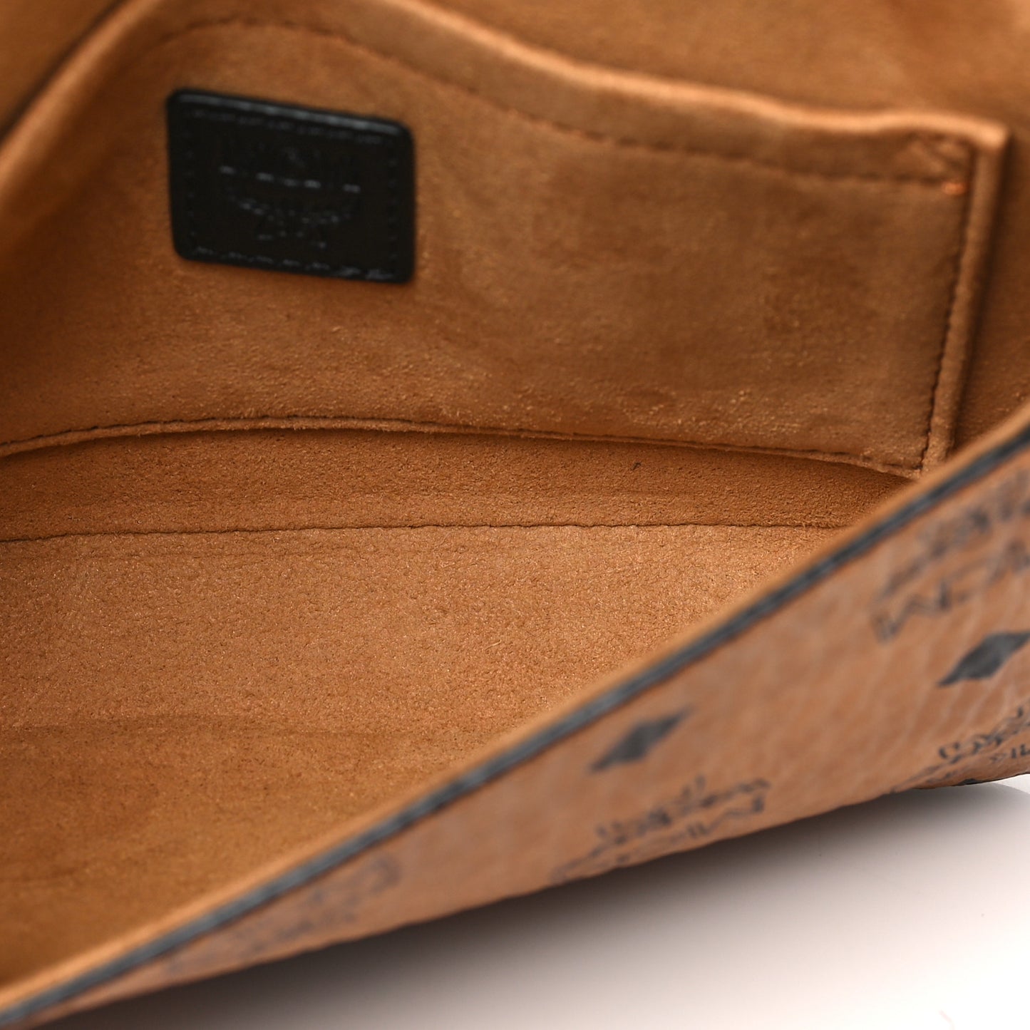 Visetos Monogram Mini Aren Camera Bag Cognac