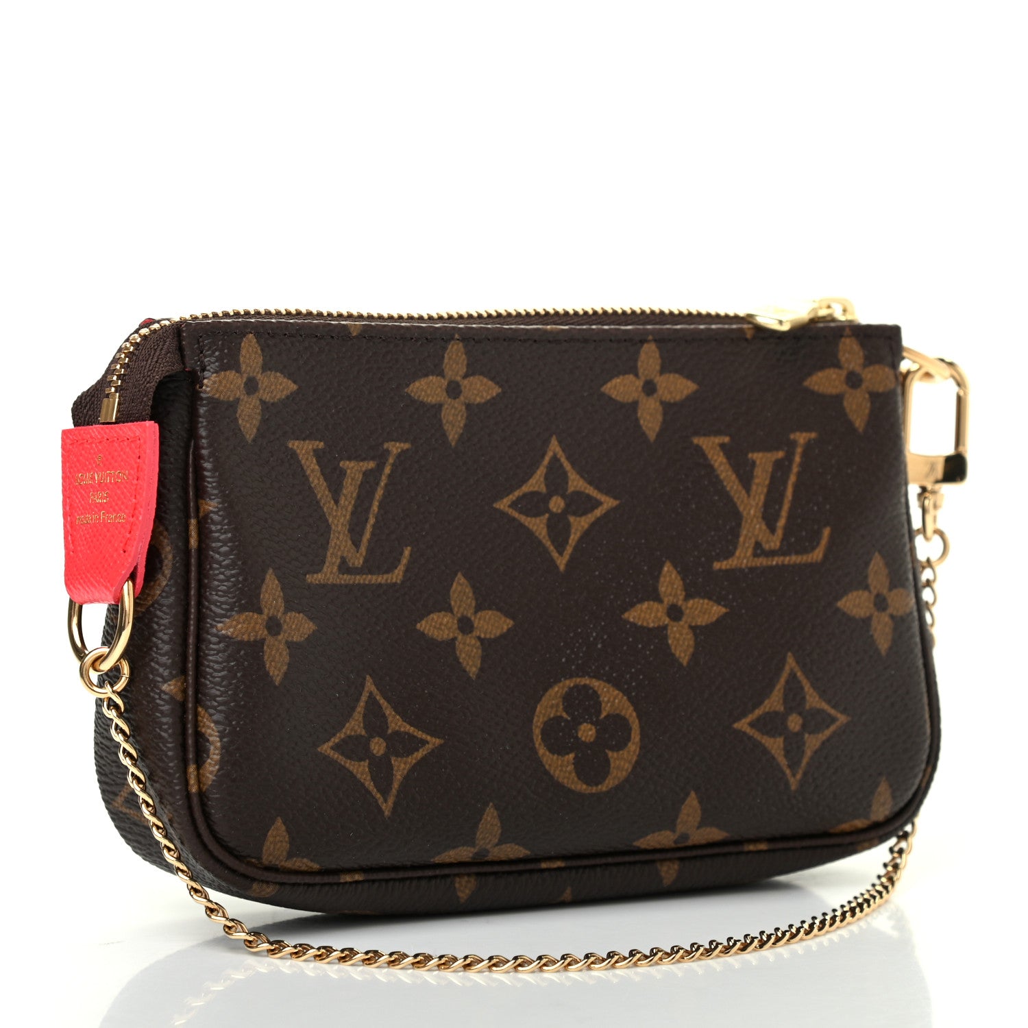 Louis Vuitton Monogram 2021 Christmas Animation London Mini Pochette Accessories Red 3 of 7
