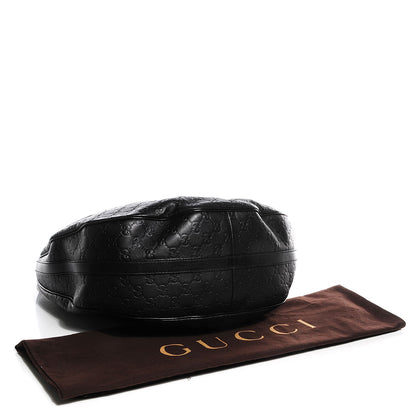 Gucci Guccissima GG Twins Large Hobo Black 4 of 9