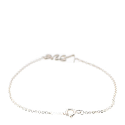 Tiffany Sterling Silver Graffiti Love Bracelet 3 of 5