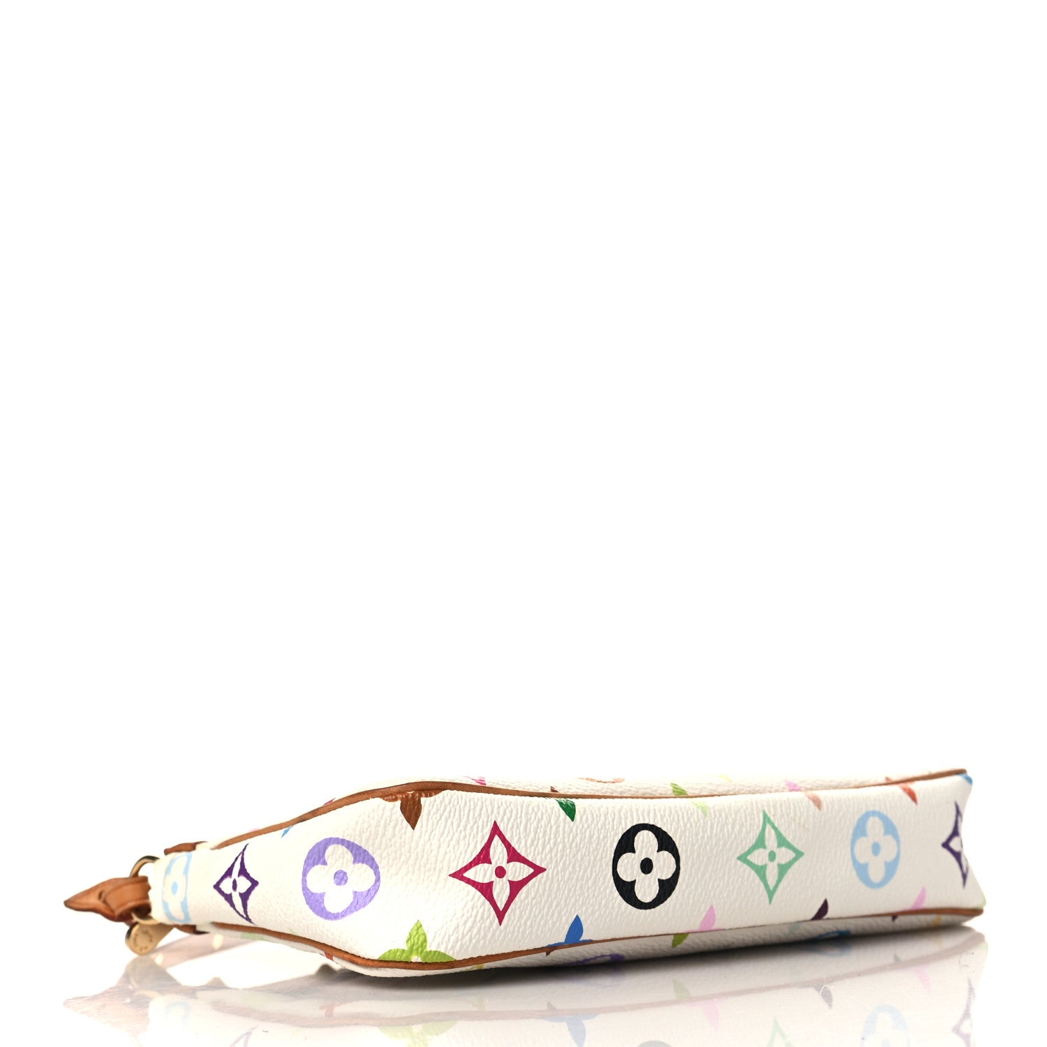 Louis Vuitton Monogram Multicolor Pochette Accessories White 4 of 8