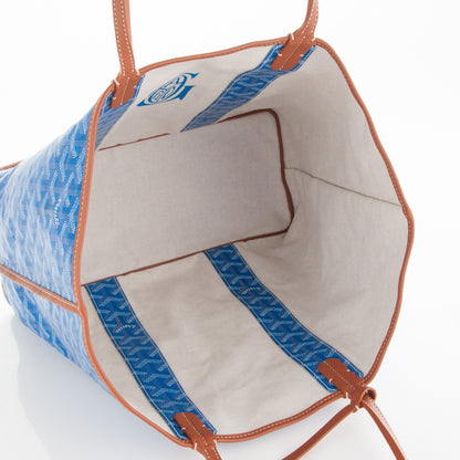 Goyard Goyardine Reversible Pertuis PM Sky Blue 8 of 10