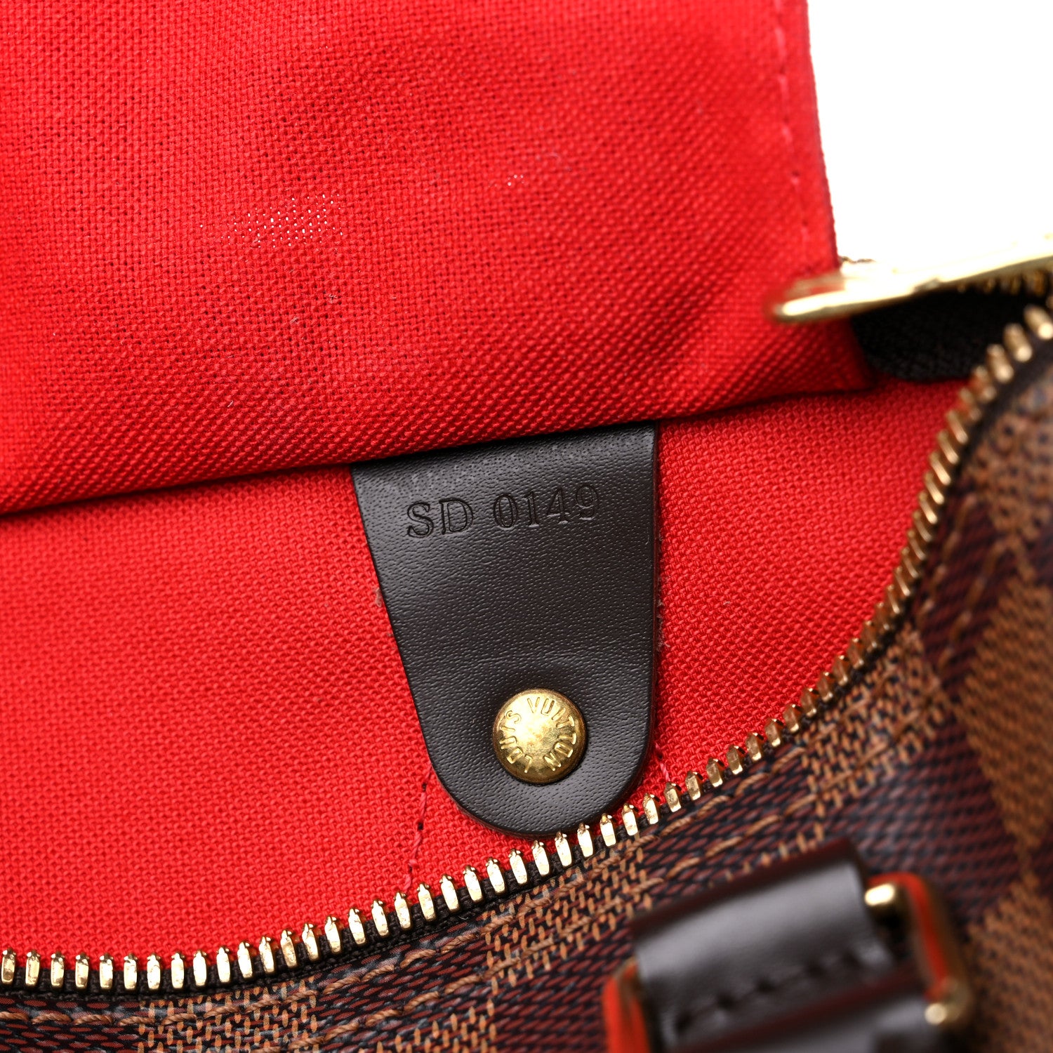 Louis Vuitton Damier Ebene Speedy Bandouliere 25 7 of 10