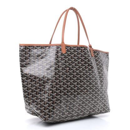 Goyard Goyardine Saint Louis GM Black Gold 3 of 9